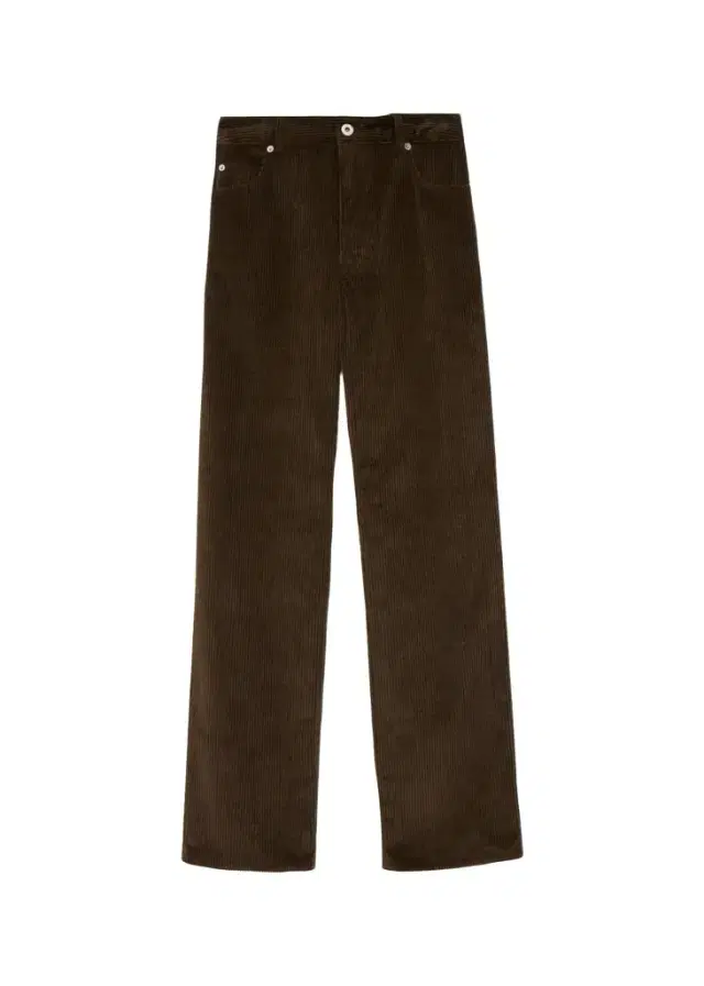 Loewe Mid-Rise Corduroy Straight-Leg Trousers
