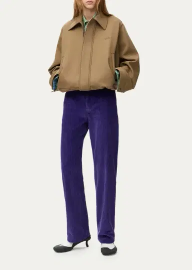 Loewe Cotton Twill Drawstring Balloon Jacket | Thumbnail 2