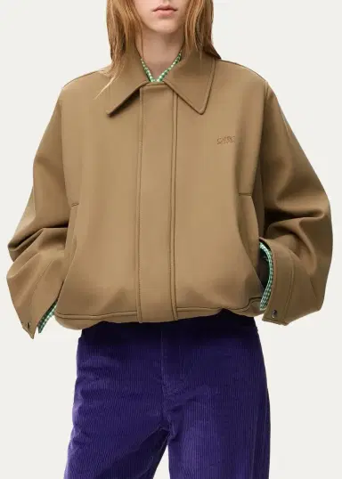 Loewe Cotton Twill Drawstring Balloon Jacket | Thumbnail 4