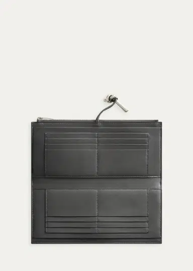 Bottega Veneta Andiamo Intrecciato Leather Wallet Organizer | Thumbnail 2