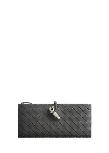 Bottega Veneta Andiamo Intrecciato Leather Wallet Organizer | Thumbnail 1