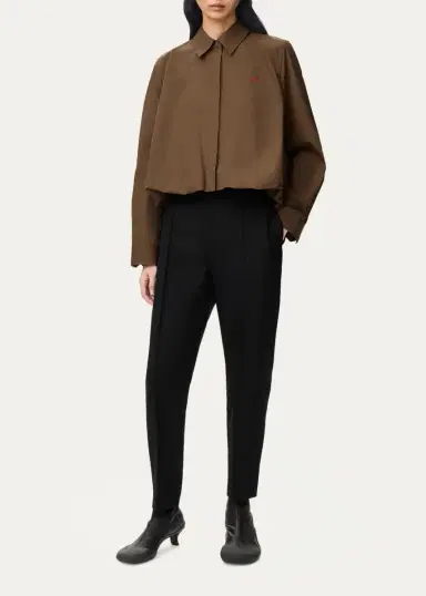 Loewe Logo Cotton-Blend Shirt | Thumbnail 2