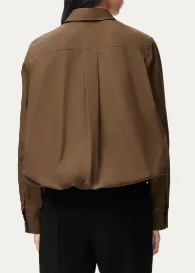 Loewe Logo Cotton-Blend Shirt | Thumbnail 3