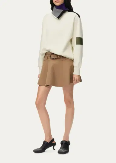 Loewe Cotton Zip-Front Sweater | Thumbnail 2