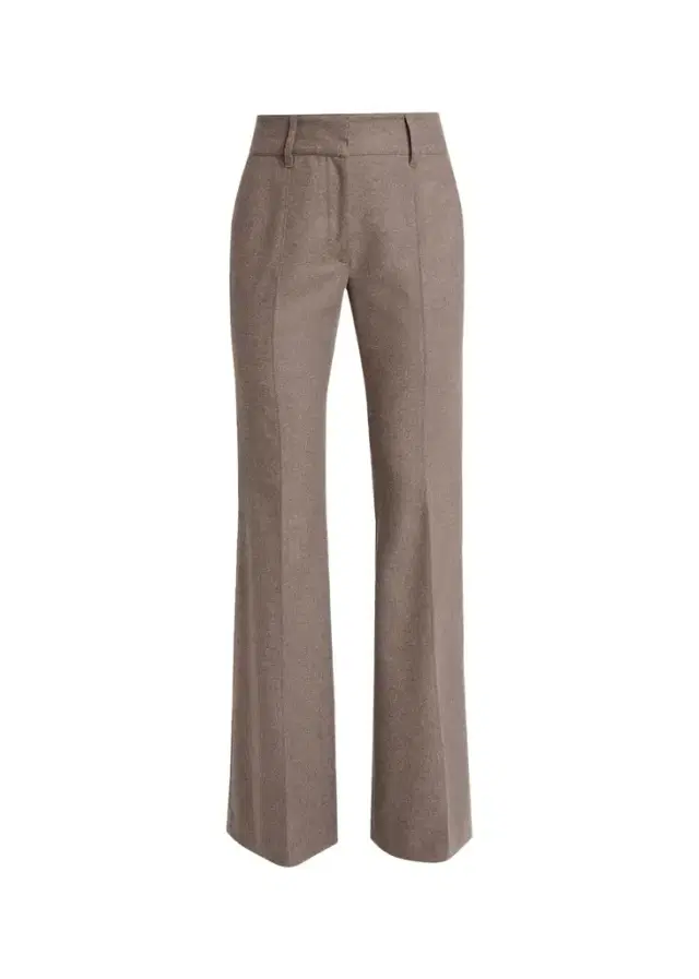 Gabriela Hearst Rhein Wool-Cashmere Flannel Flare Pants