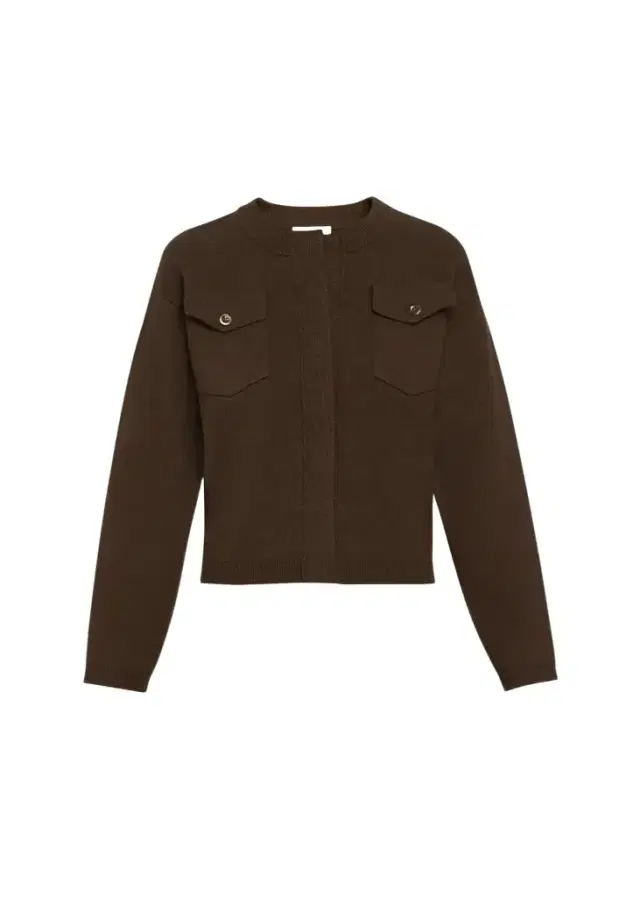 Vince Flap Pocket Wool-Blend Sweater Jacket