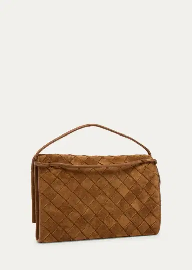 Bottega Veneta Andiamo Leather Wallet-On-Chain | Thumbnail 3