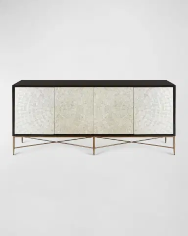 Bernhardt Interiors Adagio Capiz Shell Buffet | Thumbnail 2