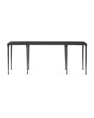 Bernhardt Interiors Halden Wrought Iron Console Table | Thumbnail 2