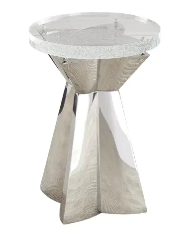 Bernhardt Interiors Anika Round Chairside Table | Thumbnail 1