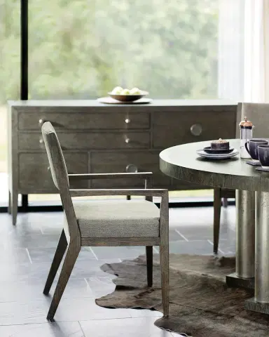 Bernhardt Linea Half-Back Arm Chair | Thumbnail 2
