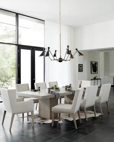 Bernhardt Linea Upholstered Side Chair | Thumbnail 2