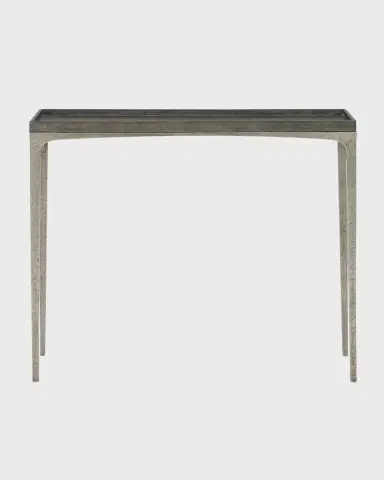 Bernhardt Linea Textured Graphite Sofa Table | Thumbnail 3