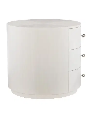 Bernhardt Axiom Round 3-Drawer Side Table | Thumbnail 3