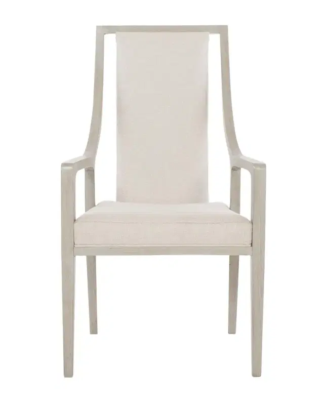 Bernhardt Axiom Cutout Dining Arm Chair (Each)