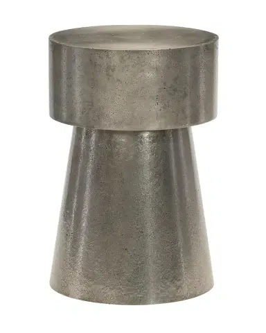 Bernhardt Linea Round Metal Chair-Side Table | Thumbnail 3