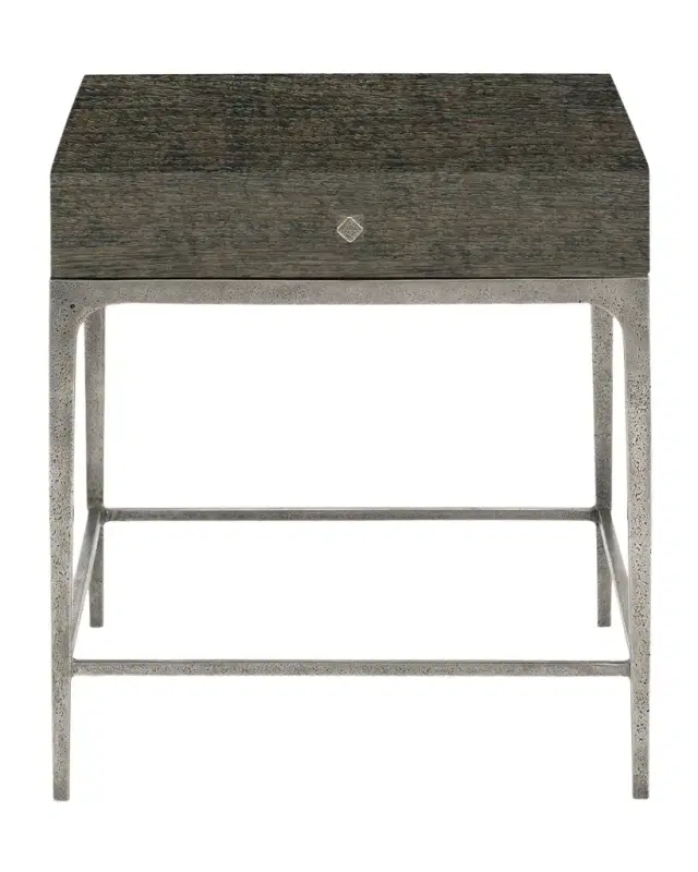 Bernhardt Linea Textured Finish End Table