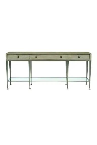 Bernhardt Santa Barbara Metal Base Console Table | Thumbnail 3