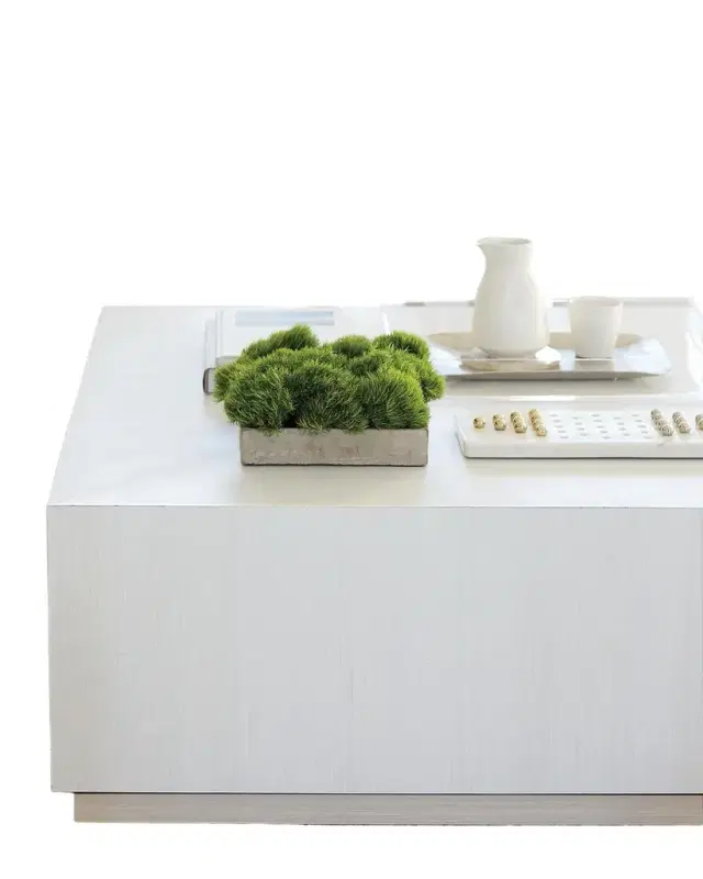 Bernhardt Axiom Square Coffee Table, 40"
