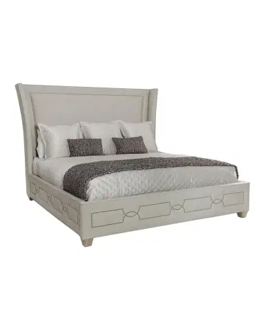Bernhardt Criteria Wingback Upholstered King Bed | Thumbnail 2