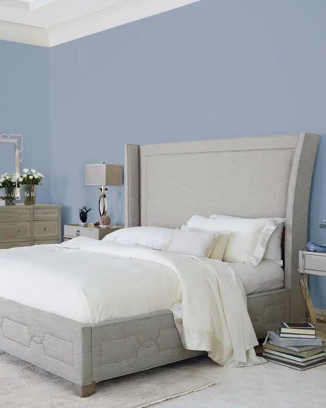 Bernhardt Criteria Wingback Upholstered King Bed