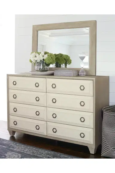 Bernhardt Santa Barbara Fabric Trim 8-Drawer Dresser | Thumbnail 3
