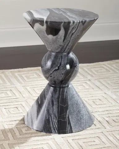 Bernhardt Interiors Jax Marble Drink Table | Thumbnail 1