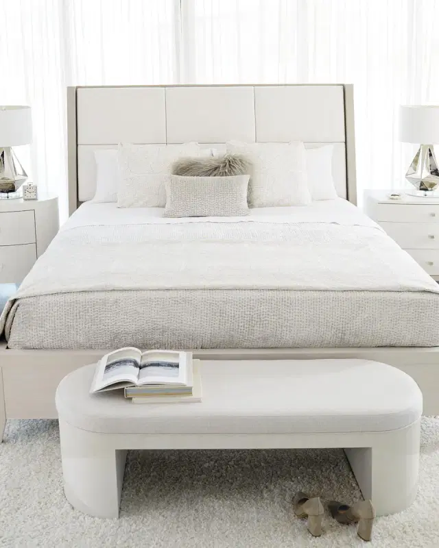 Bernhardt Axiom Quilted Panel King Bed
