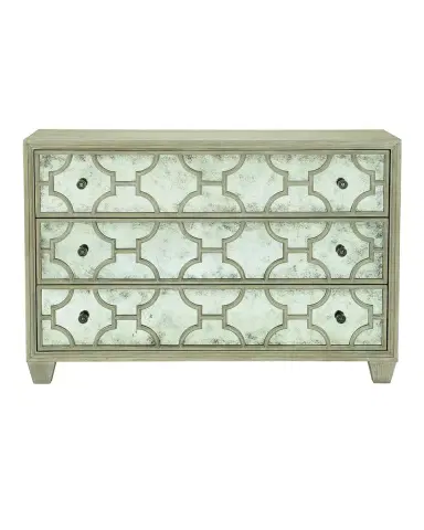 Bernhardt Santa Barbara Antiqued Mirror Trim Chest | Thumbnail 2