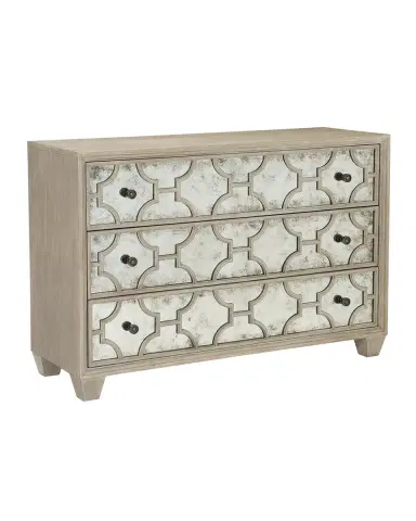 Bernhardt Santa Barbara Antiqued Mirror Trim Chest | Thumbnail 3