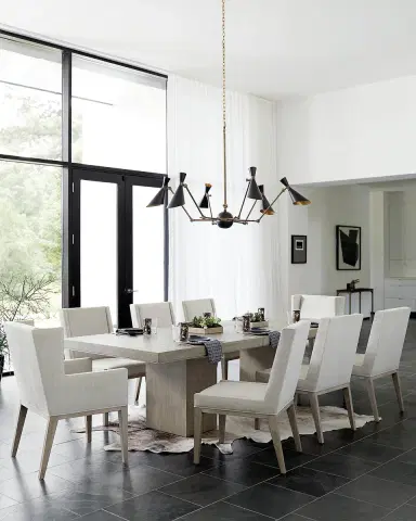Bernhardt Linea Double Pedestal Dining Table | Thumbnail 3