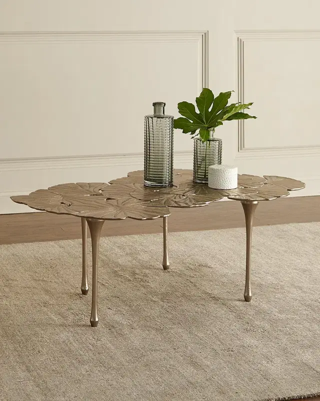 Bernhardt Interiors Annabelle Gingko-Leaf Coffee Table