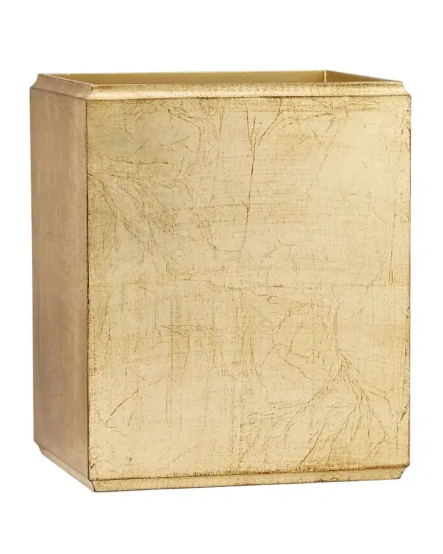 Labrazel York Gold Wastebasket