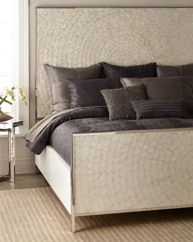 Bernhardt Interiors Helios Capiz Shell King Bed | Thumbnail 1