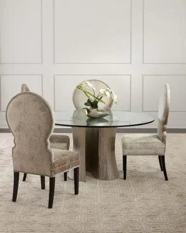 Bernhardt Interiors Serpentine Round Dining Table 60" | Thumbnail 2