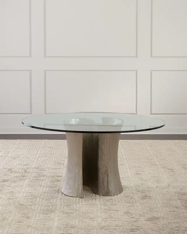 Bernhardt Interiors Serpentine Round Dining Table 60"