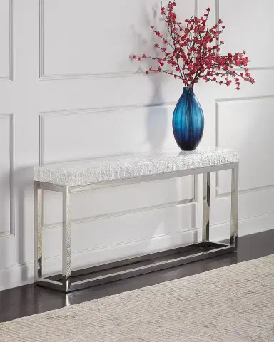 Bernhardt Interiors Elsa Arctic Console Table | Thumbnail 2