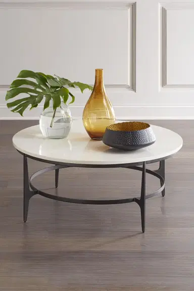 Bernhardt Avondale Round Metal Coffee Table | Thumbnail 3