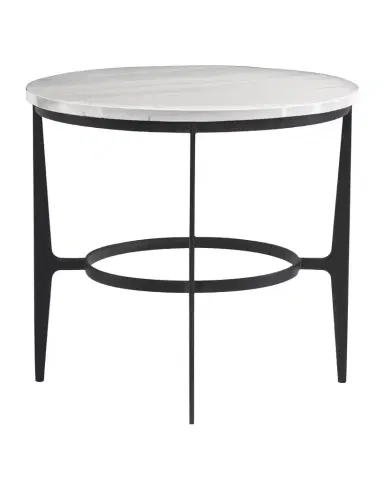 Bernhardt Avondale Round Metal End Table | Thumbnail 1