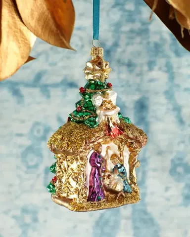 Exclusive Nativity Christmas Ornament | Thumbnail 1