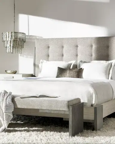 Bernhardt Foundations Tufted King Bed | Thumbnail 1