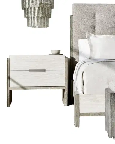 Bernhardt Foundations 2 Drawer Nightstand | Thumbnail 1