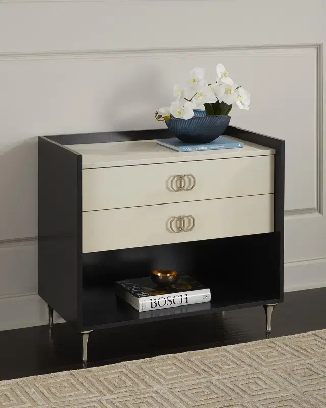 Bernhardt Silhouette 2-Drawer Night Stand