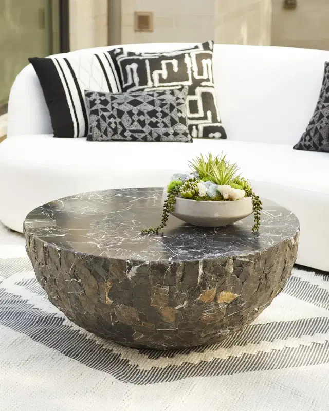 Bernhardt Exteriors Tambora Coffee Table