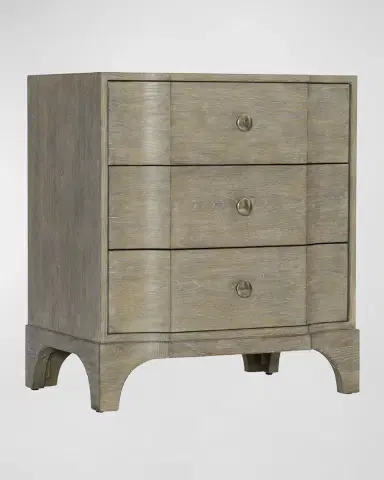 Bernhardt Albion 3-Drawer Nightstand | Thumbnail 2