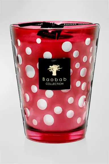 BAOBAB COLLECTION 176 oz. Bubbles Red Max24 Candle | Thumbnail 2