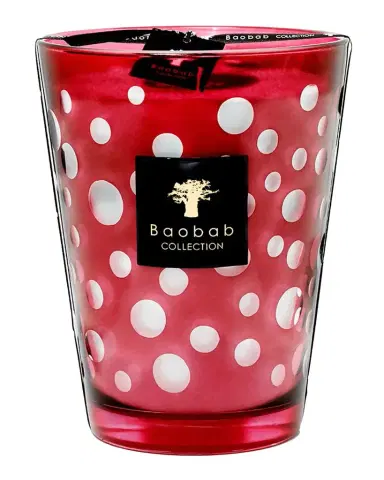 BAOBAB COLLECTION 176 oz. Bubbles Red Max24 Candle | Thumbnail 1