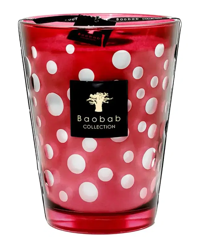 BAOBAB COLLECTION 176 oz. Bubbles Red Max24 Candle