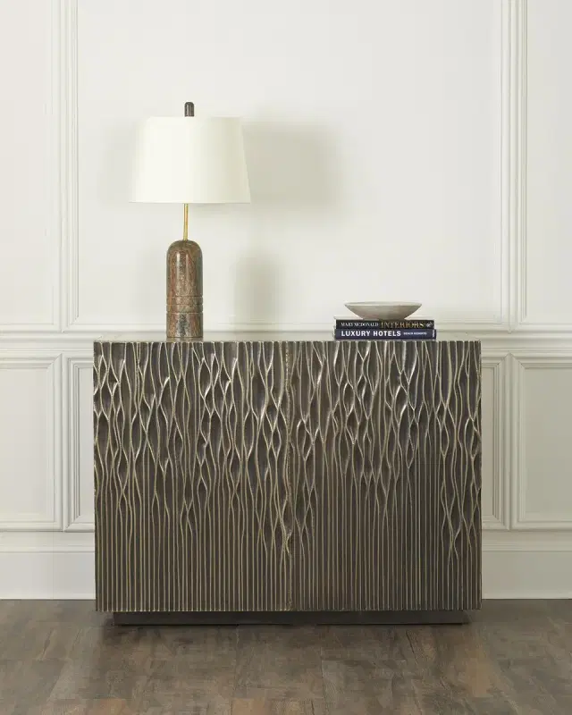 Bernhardt Interiors Skylar Silver Alloy Chest