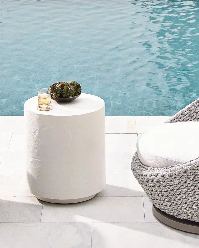Bernhardt Exteriors Trapani Side Table